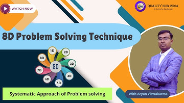 8D Technique of Problem Solving | 8D Steps | TOPS 8D Method | हिंदी में