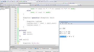 C++ Programlama - Ders 58 - İşlem aşırı yüklemesi (operator overloading)