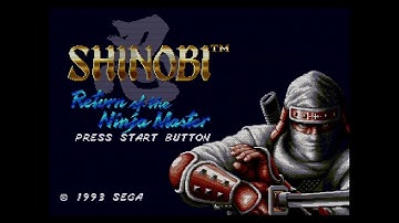 Shinobi 3: Return Of The Ninja Master: Intro and Gameplay Video