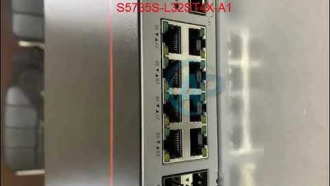 HUAWEI S5735S SWITCH OVERVIEW  | S5735S L32ST4X A1