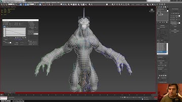 Grogan rigging timelapse (3ds Max + BonesPro)