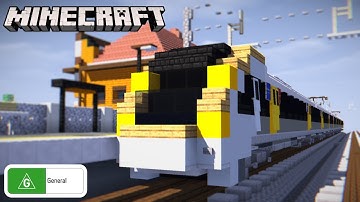 QR New Generation Rollingstock Train Tutorial | Minecraft