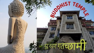 Buddhist Temple In Guwahati Silent Video Peaceful Vloging Video Ride And Explore With Hirak