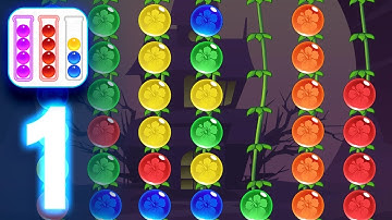 Ball Sort - Color Puzzle Gameplay walkthrough Part 1 (iOS, Android)