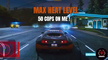 50 COPS CHASING MY BUGATTI! 😱 | Need for Speed Most Wanted 2012 Epic Police Escape