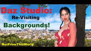 Daz Studio: Re-Visiting Backgrounds for Your Scenes!