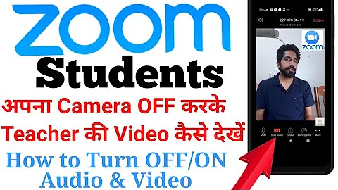 How to Turn OFF/ON Camera & Audio During Meeting on Zoom App - DayDayNews