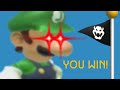 We Made Luigi WIN By Doing Absolutely NOTHING In Online Mario Maker