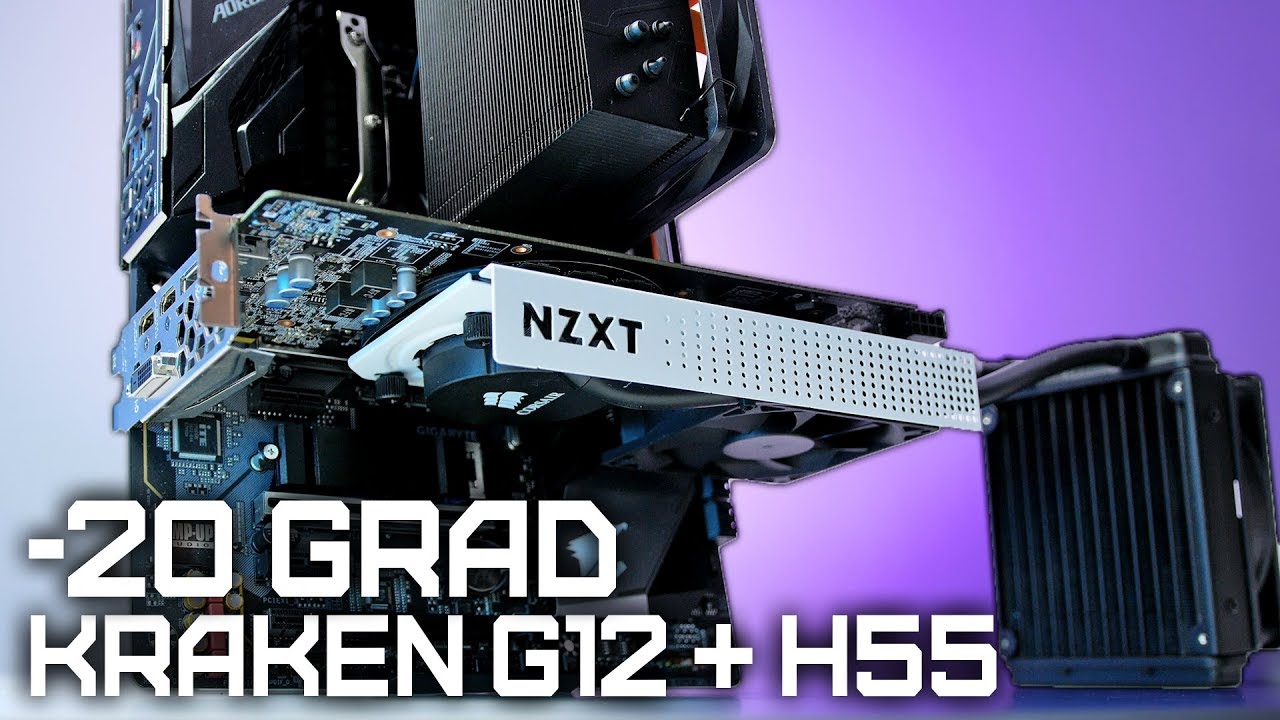 Kraken G12 | -20 degrees for ANY graphics card with CPU AIO water