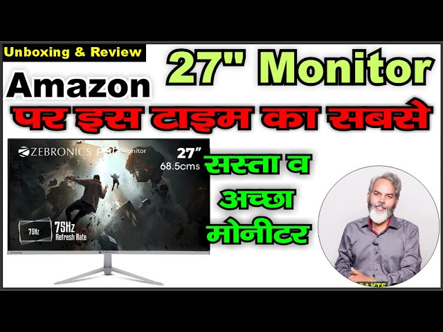 Zebronics A27FHD LED (165hz) LED Monitor