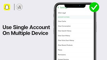 How To Use Single Snapchat Account On Multiple Device (Updated)