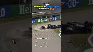 Famous 🚀 Top 5 Hamilton vs Verstappen moments 🏎️🔥 #f1 #shorts #hamilton #verstappen #f1moments Net Worth