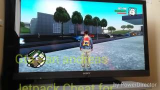 Gta San Andreas: Jetpack cheat (Xbox360/PS3)