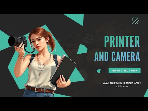 [ZaT-SCRIPTS] [QBCore / ESX / QBOX] — Fivem Printer and Camera