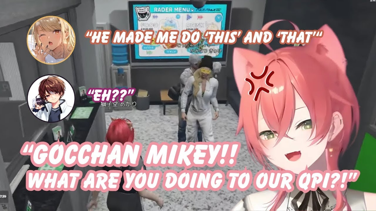 Uouo angered after learning Gocchan made Qpi do this【Eng Sub】【GTA5 MADTOWN (β)】