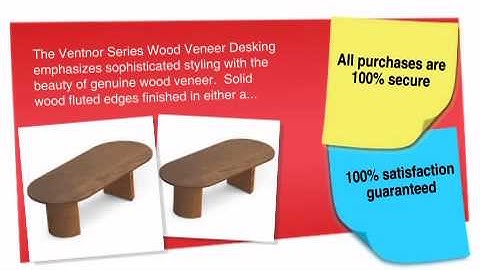 Offices To Go Ventnor 96" Racetrack Conference Table w/ 2 1/2 Drum Bases - VF9642RH - ofconcepts.com