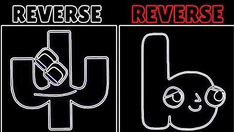 Reverse Unifon Baby VS Reverse Greek Baby Alphabet Lore | Part 5 (Ƶ-A...) vocoded