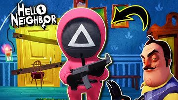 HELLO SQUID GAME SOLDIER | Hello Neighbor Mod