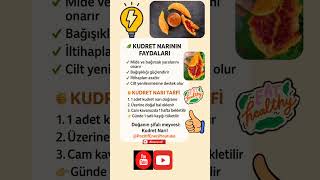 🌿 Kudret Narının Faydaları Ve Bal Ile Şifa Tarifi 🍯