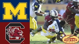 #10 South Carolina VS #18 Michigan | 2013 Outback Bowl