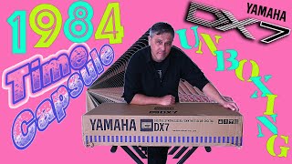 Unboxing a 1984 Yamaha DX7 in 2020