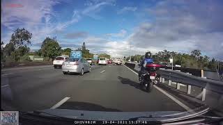 Motorbike rear ends glass transporter  Logan QLD