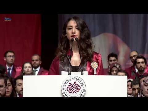 İstanbul Tıp Fakültesi 184. Dönem Birincisi Dr. Sevilay Ertürk Mezuniyet Konuşması