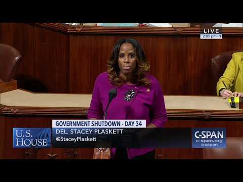 One Minute Speech   Govt Shutdown and the VI 2019