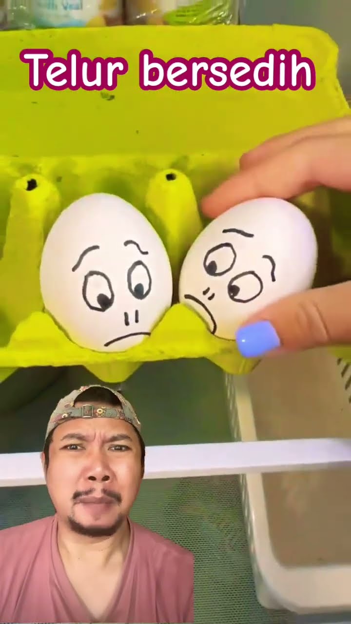 TELUR BERSEDIH!!?? #funny #comedy #shortsfeed #story #egg