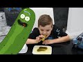 Pickle Rick FORTNITE Food Challenge! TRUMAnn Giving His 8 Year Old NEW Renegade Raider SKELETARA!