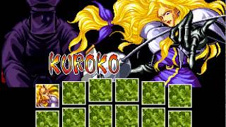 Samurai Shodown II Kuroko vs Charlotte Gameplay screenshot 5