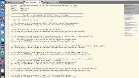 SJSU CMPE281 Spring16 Personal Project NoSQL DB Xingxing Ju 010751455 Part1