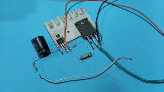 DIY Homemade Powerful Amplifier using Transistor MJE13007 and 2sc5200.dc 12v