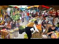 Cambodian market food  boeng trabek  daily fresh food  lifestyle