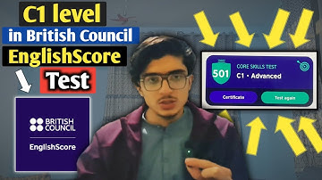 I got C1 level in British Council EnglishScore test!