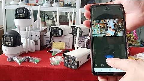 Test 5 Bộ Camera Yoosee Ngoài Trời Có Màu Ban Đêm Cho Anh Tài ở Vũng Tàu