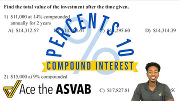 ASVAB Math - How to Calculate Compound Interest
