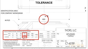 Examples of Determining the Tolerance on an Engineering Drawing? || ED Fundamentals Course Preview