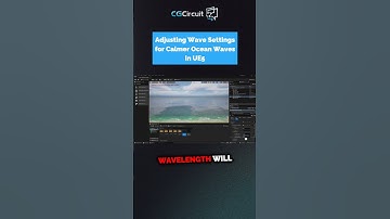 Ocean Waves in UE5: Fine-Tune Calm Water Effects - # Tip1 #cgcircuit #unrealengine #gamedev