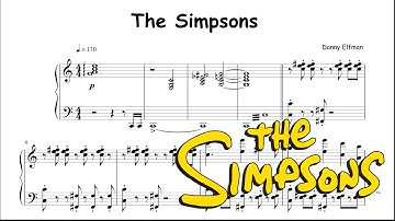 The Simpsons Main Theme for Piano