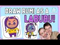 How to Draw Rumi as a Labubu ✨ Easy Step-By-Step (Cute K-Pop Demon Hunters Art for Beginners Kids!)