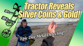 A Dream Day Metal Detecting Old Coins, Big Silver and Gold! #DiggenSundays