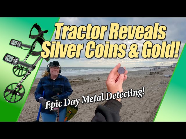 A Dream Day Metal Detecting Old Coins, Big Silver and Gold! #DiggenSundays class=