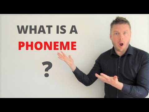 Video: Jaké jsou běžné typy fonémů?