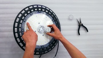 LumeGen LED UFO High Bay 4th Gen - Instructions