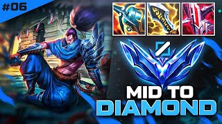 How To Play Yasuo | Unranked To Diamond #6 | Build & Runes | League of Legends