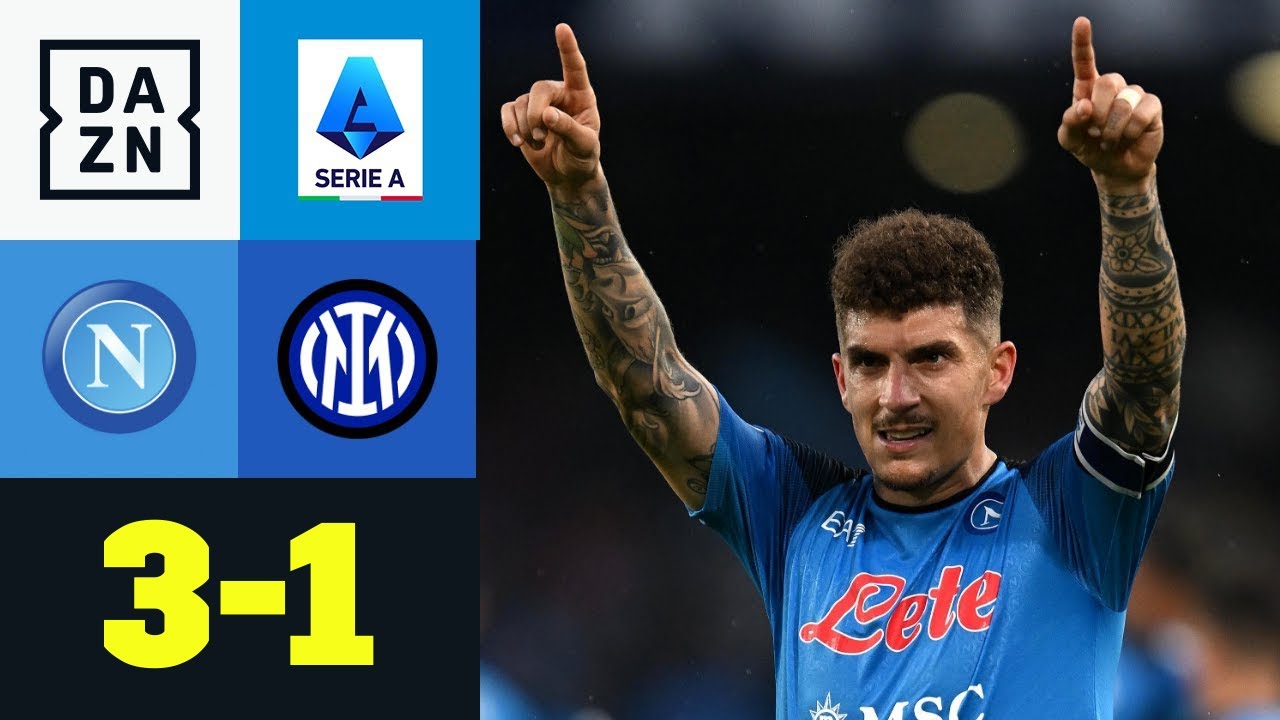 ⁣Fantastico Di Lorenzo! Endspurt bringt Napoli auf Siegerstraße: Neapel - Inter | Serie A | DAZN