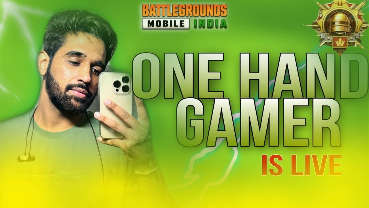 BGMI: FULL RUSH GAMEPLAY WITH ONE HAND GAMER [ TEAMCODE ] - YouTube