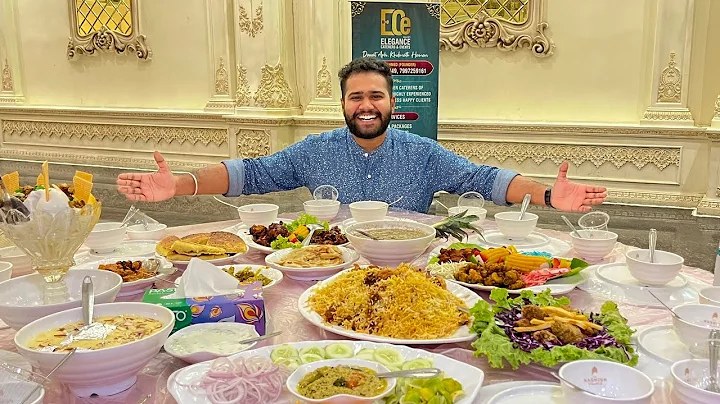 Hyderabadi Wedding Dinner | Elegance Caterers and Events | Non Veg Heaven | Nom Nom Foodie #41 - DayDayNews