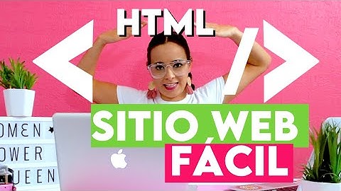 Cómo crear un SITIO WEB en HTML ¡FÁCIL!🚀 -Programación Web #03